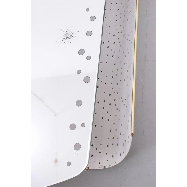 1950s Vintage Lighted Mirror, 1950s For Sale - Image 5 of 8