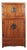 Large Qing Dynasty Oak Wood Compound Cabinet With Brass Medallions For Sale