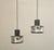 Mid-Century Pendants in the style of Jo Hammerborg, Denmark, 1970s, Set of 2 For Sale - Image 6 of 13