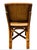 Mid-Century Modern 1970s Bamboo and Woven Rattan Dining Chairs- Set of 4 For Sale - Image 3 of 10