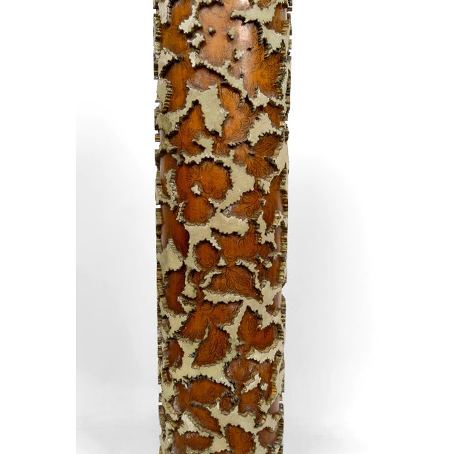 Wood Antique Victorian Industrial Printing Roller For Sale - Image 7 of 17