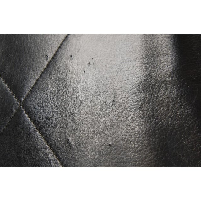 Black Pk22 Chair in Black Leather by Poul Kjærholm for Kold Christensen, 1970s For Sale - Image 8 of 18