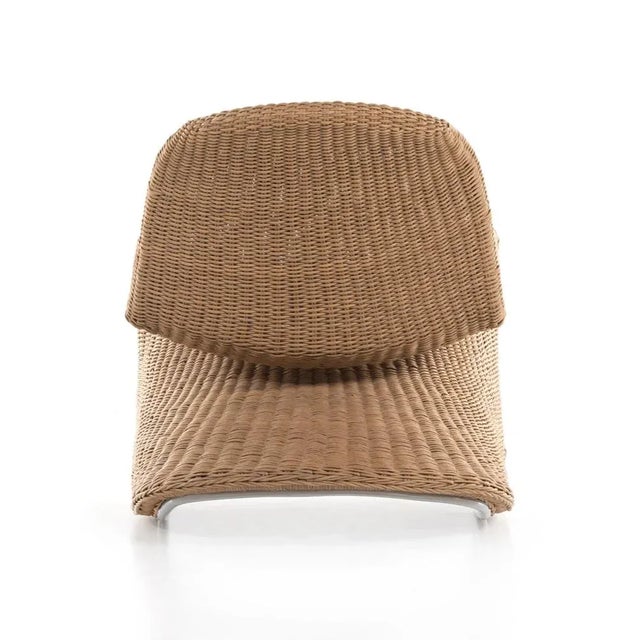 Four Hands Portia Outdoor Rocking Chair, Natural For Sale - Image 9 of 13