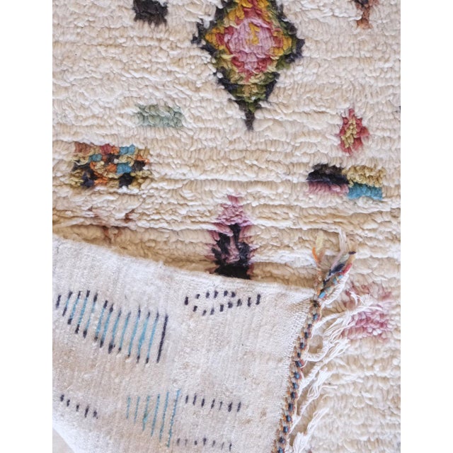 Mid-Century Modern Moroccan Azilal Rug - 10.1 X 6.5 Ft For Sale - Image 3 of 8