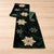 Contemporary Embroidered Snowflake Table Runner 72"L For Sale - Image 3 of 4