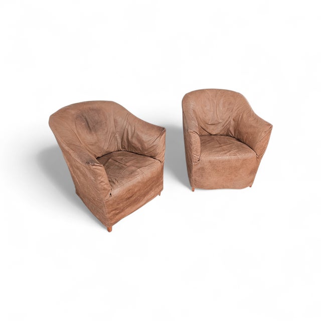 Doralice Lounge Chairs by Antonio Citterio, 1980s, Set of 2 For Sale - Image 13 of 16