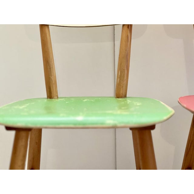 Dining Chairs from Ton, 1960s, Set of 4 For Sale - Image 10 of 18