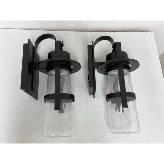 2020s Modern Forms Balthus Outdoor Sconces, Pair For Sale - Image 5 of 12