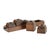 Kenneth Ludwig Chicago Wooden Drawer Taper Candle Holders 18"L For Sale - Image 4 of 5