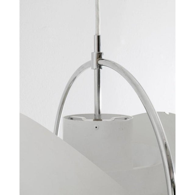 Lyfa Mid-Century Modern Danish Multi Lite Pendant Light by Louis Weisdorf for Lyfa Denmark, 1960s For Sale - Image 4 of 8