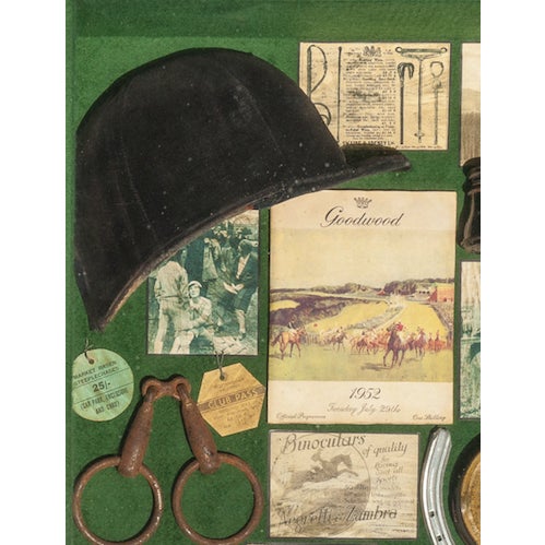 1950s Glorious Goodwood C1952 Official Programme Shadow Box For Sale - Image 5 of 8