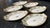 Antique Handpainted Nippon Porcelain Salt Cellars, Set of Six For Sale - Image 16 of 17