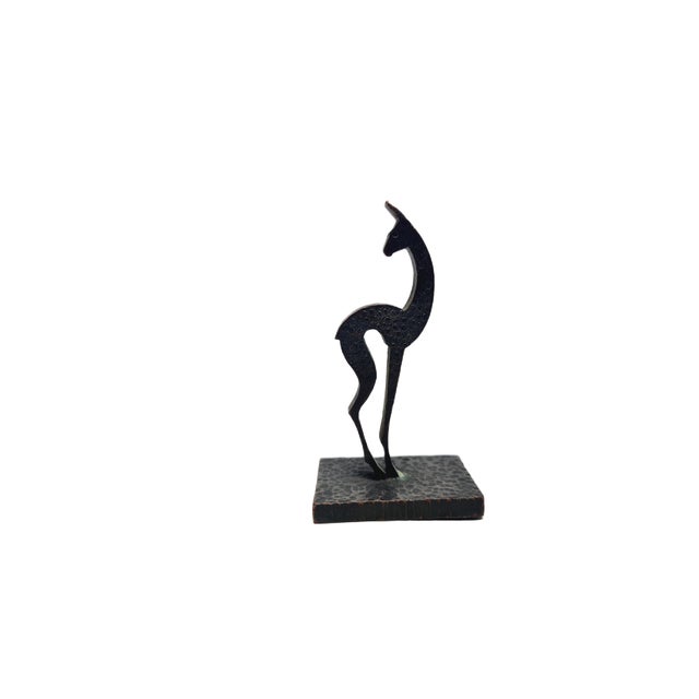 Brown Art Deco Minimalist Sculpture from Hagenauer, Germany, 1930s For Sale - Image 8 of 15