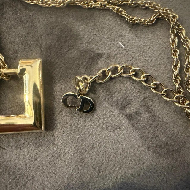 1980s Costume Jewelry Interchangeable Earrings and Necklace by Christian Dior 1 For Sale - Image 15 of 18