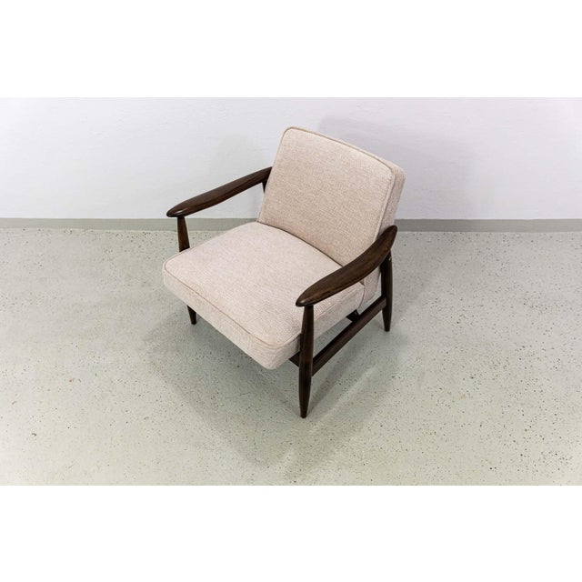 Mid-Century GFM-87 Armchair by Juliusz Kędziorek, Poland, 1960s For Sale - Image 9 of 18