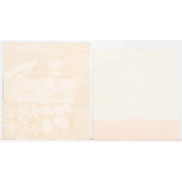 Sky Blue Elfi Schuselka Abstract Landscapes Lithographs, 2 For Sale - Image 8 of 8