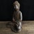 Ebony Iron Shakyamuni Buddha Statue - Spiritual Statement Piece For Sale - Image 8 of 8