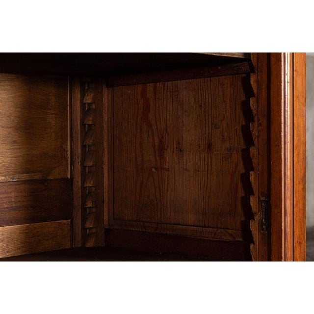 19th Century English Pine Housekeepers Cupboard, 1890 For Sale - Image 16 of 18
