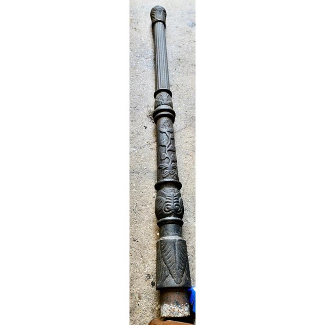 Victorian Copper Iron Lamp Post For Sale - Image 6 of 8
