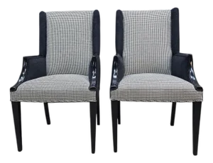Vintage Lounge Chairs Newly Reupholstered - Pair