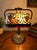 Mid-Century Modern Vintage Mid-Century Modern Tyffany Style Bankers Desk Lamp For Sale - Image 3 of 8