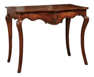 French 18th Century Louis XV Period Provençale Console Table with Fleur-de-Lys