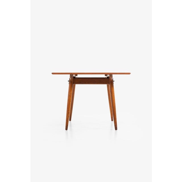 Brown Dining Table by Hans Wegner for Johannes Hansen, 1951 For Sale - Image 8 of 14