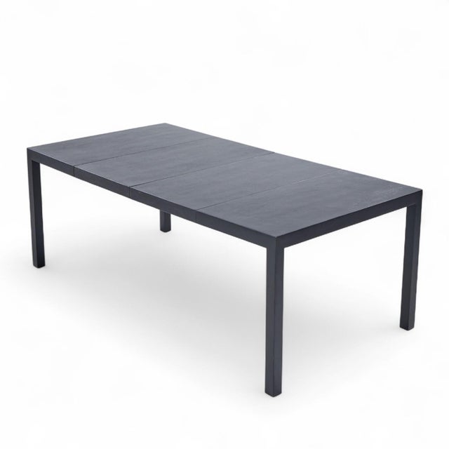 Edward Wormley for Dunbar Mid Century Expanding Mahogany Dining Table With 2 Leaves For Sale - Image 13 of 14