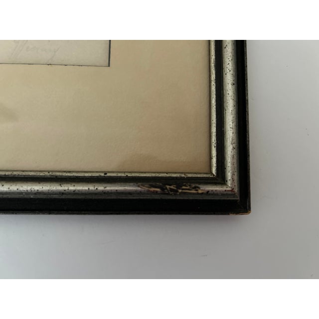 Traditional Early 20th Century Gustav Hessing Engraved Landscape, Signed For Sale - Image 3 of 8