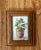 Nancy Smith Signed Original Framed Watercolor Botanical “Potted Begonia” Painting For Sale - Image 4 of 4