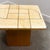 Wood Graphic Travertine Tile Coffee Table on Oak Base, 1970s For Sale - Image 7 of 11