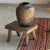 Medium Flat Corrugated Teak Leaf Pendant Light with Floral Stripes, 1980s For Sale - Image 18 of 18