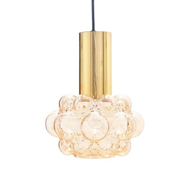 Stunning mid-century modern pendant/ceiling light designed by helena tynell for limburg (germany, 1960s). The light...