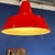 Mid-Century Danish Red Pendant Lamp by Louis Poulsen For Sale - Image 5 of 6
