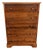 Cherry Five-Drawer Chest of Drawers For Sale