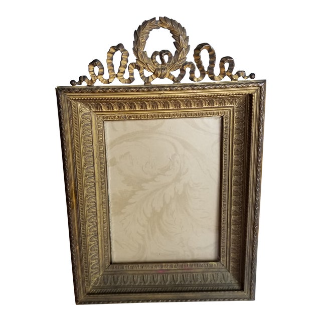 Antique Bronze Picture Frame Chairish