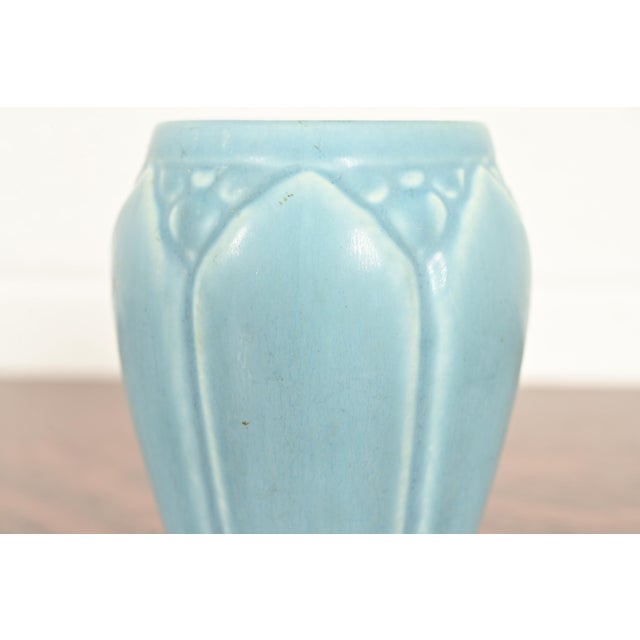 Ceramic Rookwood Pottery Arts & Crafts Glazed Ceramic Art Pottery Vase, 1937 For Sale - Image 7 of 11