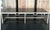 Contemporary Custom Oak & Europly Architectural Dining Table For Sale - Image 3 of 6