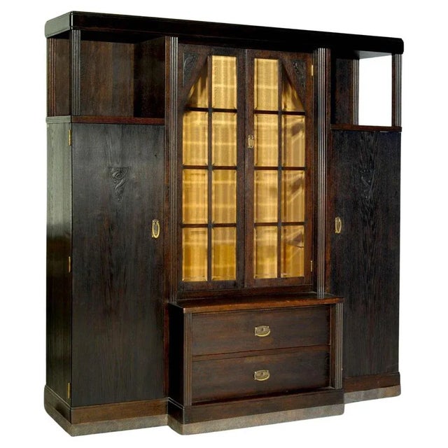 Art Nouveau Vienna Workshop Bookcase, 1905 For Sale - Image 10 of 10