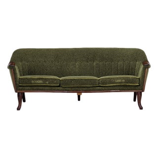 Vintage Norwegian Three-Seater Sofa in Teak Wood, 1970s For Sale