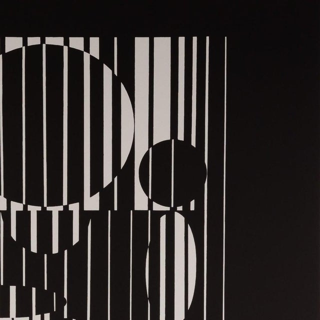 Victor Vasarely, IACA, Lithograph For Sale - Image 4 of 6