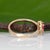 Aaa Padparadscha Sapphire Ring With Earth-Mined Diamond Accents: Solid 14k Gold For Sale - Image 9 of 9