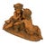 French Antique 19thC French Naturalism Terracotta Sculpture "La Source" Putti Sculpture by Albert-Ernest Carrier-Belleuse, For Sale - Image 3 of 15