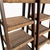 Chestnut Pair of Mid-Century Wood and Woven Rush Etageres, 20th Century For Sale - Image 8 of 18