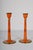 1940s Glass Charger and Matching Candlesticks With 24k Gold Details - 3 Piece Set For Sale - Image 11 of 13