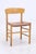 Mid-Century Wooden and Leather Dining Chair, 1960s-1970s For Sale - Image 3 of 16
