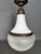 Metal Ceiling Lamp attributed to Peter Behrens for Siemens, 1920s For Sale - Image 7 of 9