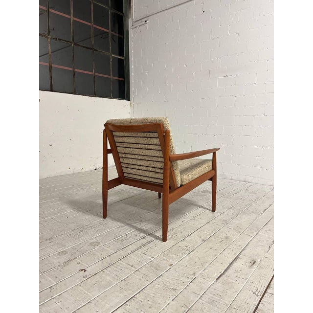 Mid-Century Modern Teak Easy Chair from Glostrup, Denmark For Sale - Image 3 of 10