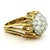 Mid-Century Modern Hammerman Brothers 18k Gold Diamond Bombé Cocktail Ring For Sale - Image 3 of 16