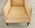 Pair of Henredon Butter Upholstered Wingback Club Chairs For Sale - Image 11 of 18